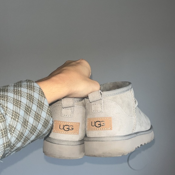 Womens UGG® Classic Ultra Mini Boot - Grey